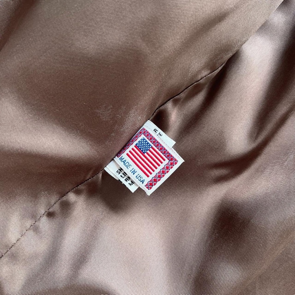 GOLDEN BEAR CHOCOLATE LEATHER JACKET - Picture 4 of 4